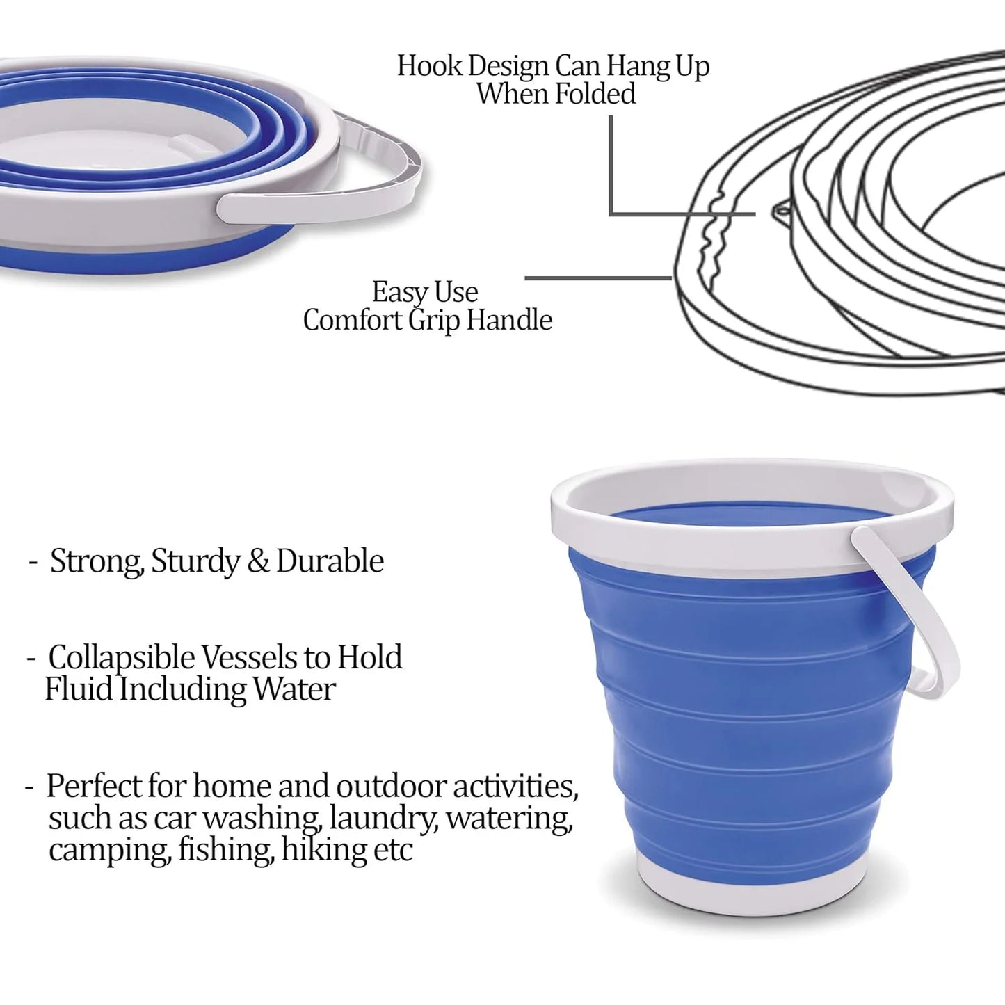 🔥Multi-Purpose Foldable Bucket - Amazing product🔥