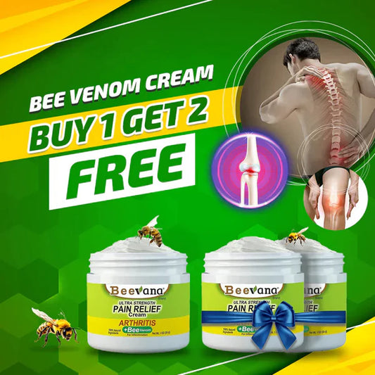 🎉 Buy 1, Get 2 FREE! 🐝 Bee Venom Joint & Bone Therapy Cream 💪