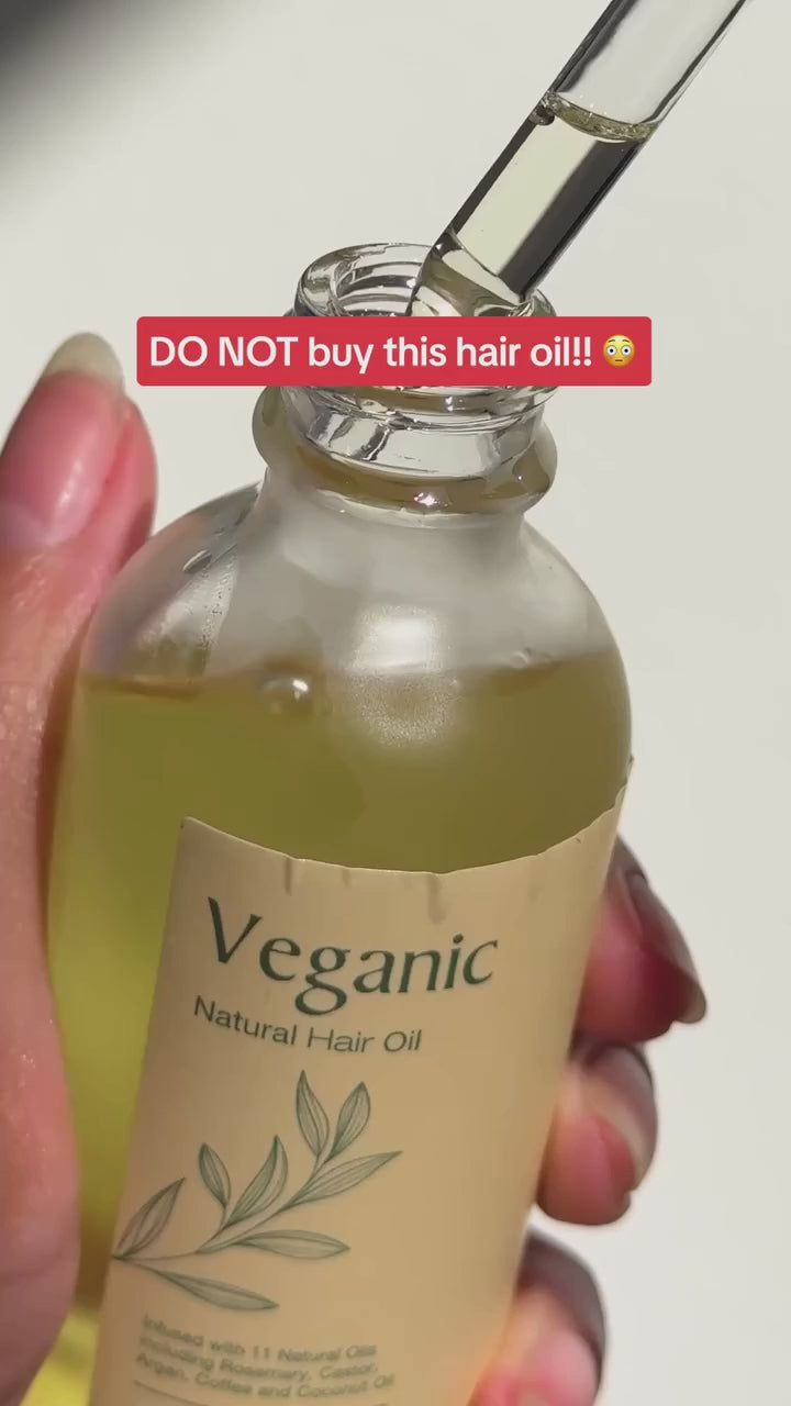 Vegan Natural Hair Growth Oil (Pack of 2)